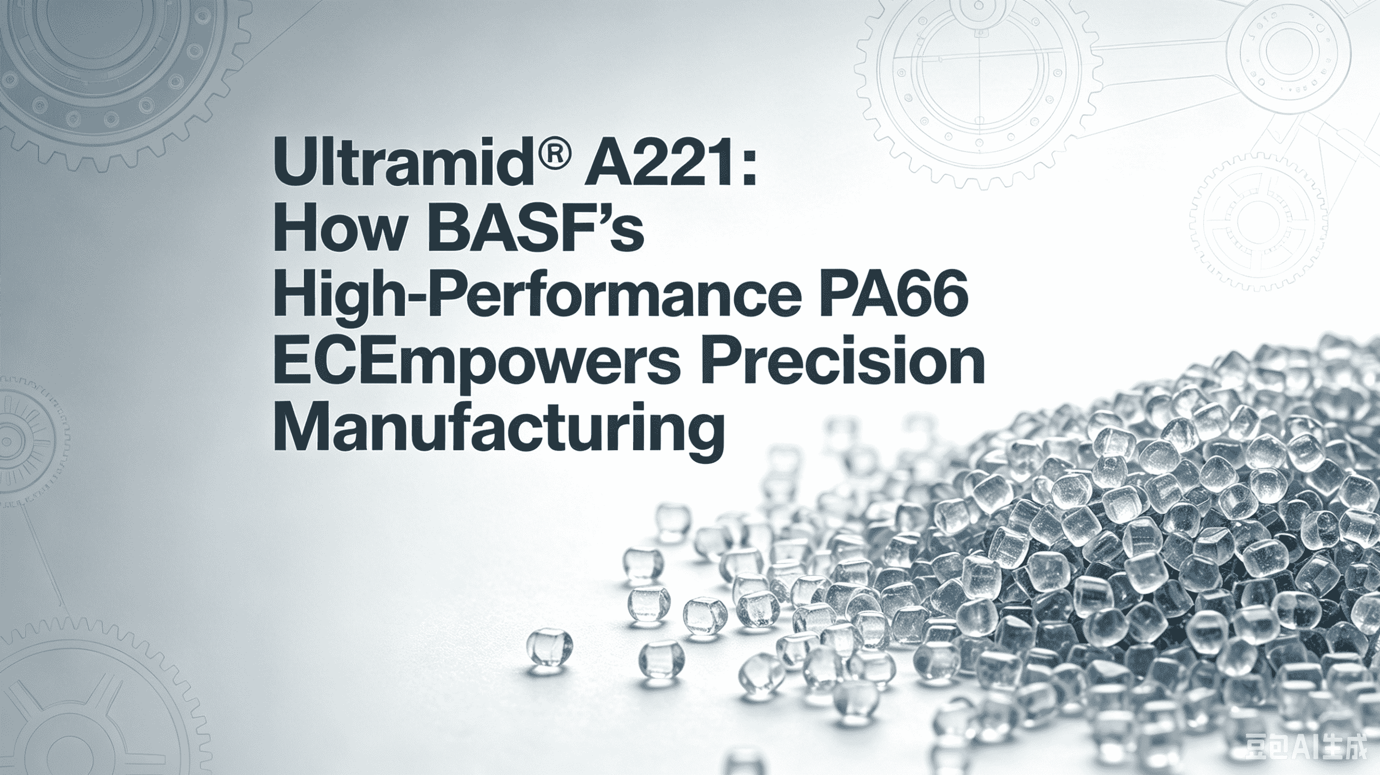 Ultramid® A221: Як високопродуктивний PA66 BASF сприяє точному виробництву